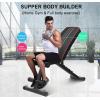 imageYOLEO Adjustable Weight Bench  Utility Weight Benches for Full Body Workout Foldable InclineDecline Bench Press for Home Gym