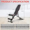 imageYOLEO Adjustable Weight Bench Foldable Full Body Workout Benches Strength Training Folding Bench 330 lbs Weights Capacity DeclineInclineFlat Exercise Equipment Fitness Bench for Home Gym Machine