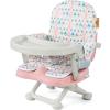 imageYOLEO Baby High Chair Booster Seat for Dining Table Adjustable Height Travel Foldable High Chairs with TrayPink