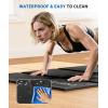 imageYOLEO Foldable Walking Pad Mat 63quotx30quot Exercise Equipment Mats for Home Gym Workout  14quot Thick NonSlip Protective Floor Mat for Exercise BikeEllipticalTreadmillYoga Shock Absorbing Waterproof