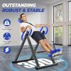 imageYOLEO Gravity Heavy Duty Inversion Table with Headrest ampamp Adjustable Protective Belt Back Stretcher Machine for Pain Relief TherapyBlue02