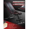 imageYoleo Adjustable Weight Bench  Utility Weight Benches for Full Body Workout Foldable FlatInclineDecline FID Bench Press for Home Gym