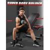 imageYoleo Adjustable Weight Bench  Utility Weight Benches for Full Body Workout Foldable FlatInclineDecline FID Bench Press for Home Gym