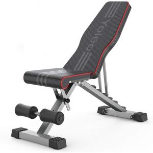 imageYoleo Weight bench  Foldable Workout Benches for Home Gym  660lbs Bench Press for Strength Training  Home Gym Systems