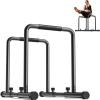 imageYOLEO Adjustable Dip Bar 1100lbs Dip Station Portable Functional Fitness Bar with Safety Connector Heavy Duty Dip Stand Body Press Bar Parallette Exercise Bar Workout Equalizer for Calisthenics