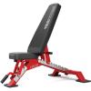 imageYOLEO Commercial Adjustable Weight Bench  MAX 2300660LB Heavy Duty Workout Bench for Home Gym DeclineFlatIncline Bench Press 24quot Thick Pad6Step AssemblyRed