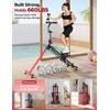 image:imageYOLEO Adjustable Resistance Stair Steppers for Exercise at Home Folding Cardio Stairmaster with 3 Workout Modes amp Oversized Pedal90 PreAssembled Stair Climber with Handlebar for Full Body WorkoutV30 Adjustable 77LBS Resistance Stair Stepper