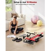 image:imageYOLEO Adjustable Resistance Stair Steppers for Exercise at Home Folding Cardio Stairmaster with 3 Workout Modes amp Oversized Pedal90 PreAssembled Stair Climber with Handlebar for Full Body WorkoutV30 Adjustable 77LBS Resistance Stair Stepper