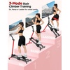 image:imageYOLEO Adjustable Resistance Stair Steppers for Exercise at Home Folding Cardio Stairmaster with 3 Workout Modes amp Oversized Pedal90 PreAssembled Stair Climber with Handlebar for Full Body WorkoutV30 Adjustable 77LBS Resistance Stair Stepper