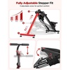 image:imageYOLEO Adjustable Resistance Stair Steppers for Exercise at Home Folding Cardio Stairmaster with 3 Workout Modes amp Oversized Pedal90 PreAssembled Stair Climber with Handlebar for Full Body WorkoutV30 Adjustable 77LBS Resistance Stair Stepper