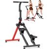 image:imageYOLEO Adjustable Resistance Stair Steppers for Exercise at Home Folding Cardio Stairmaster with 3 Workout Modes amp Oversized Pedal90 PreAssembled Stair Climber with Handlebar for Full Body WorkoutV20 Basic Stair Stepper